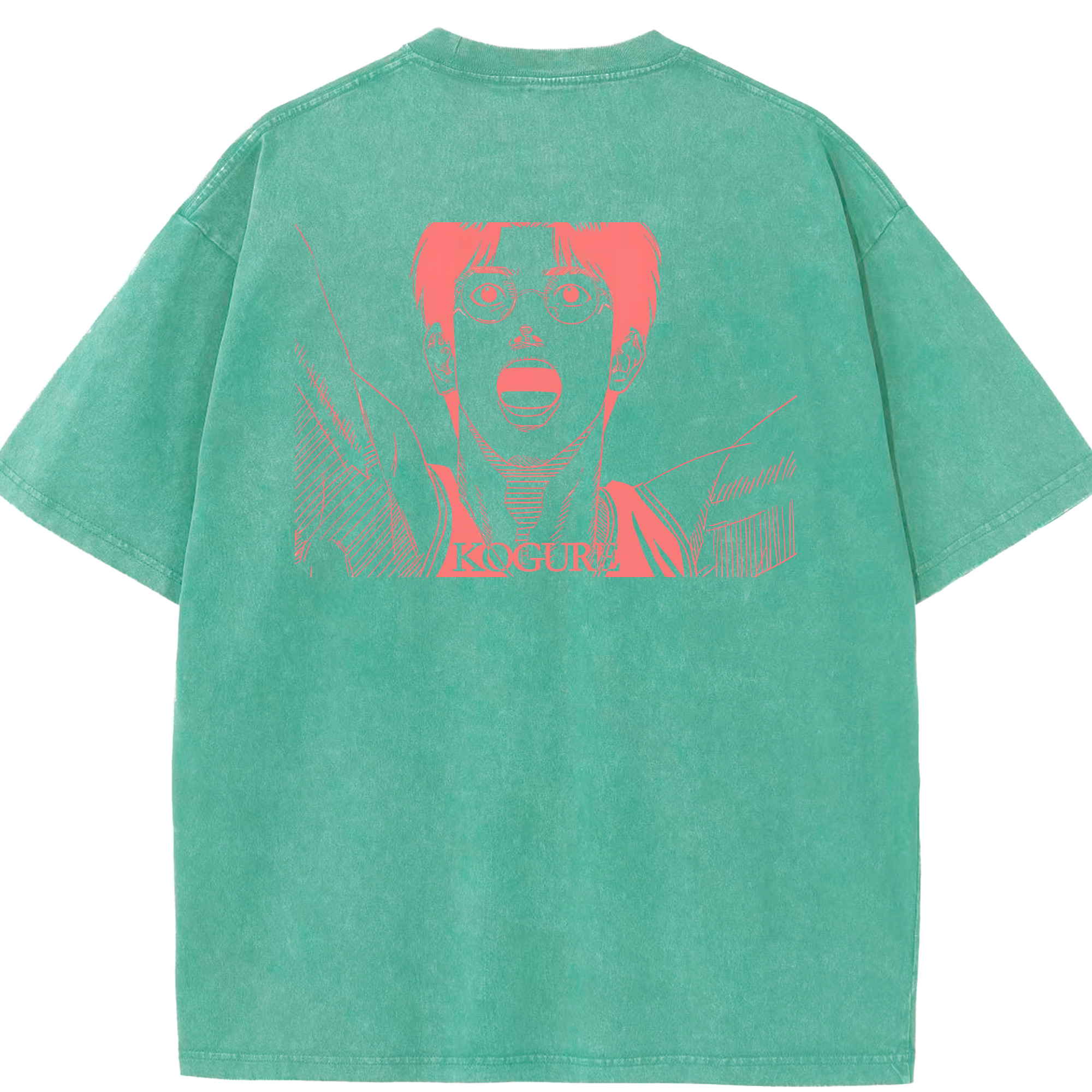（画像用） SLAM DUNK／スラムダンク 綿100% ヴィンテージ風 半袖Tシャツ（背面プリント）